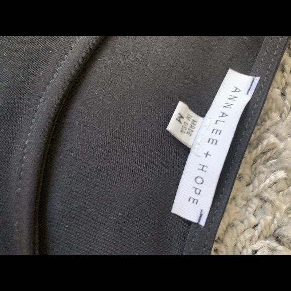 Black Mini Dress with flowy cap sleeves - Picture 4 of 4